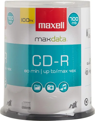 Vista 17 de Maxell 638004 4.7Gb Dvd-R 10Mm Caja de joyas
