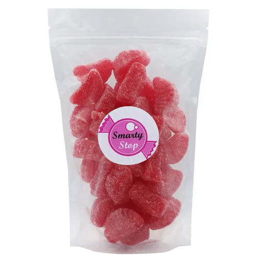 Vista 4 de Smarty Stop - Tiras de caramelo de cereza roja en forma de cuña (1 libra (paquete de 1))