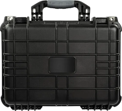 Vista 2 de Eylar Engranaje estándar de 16", equipo, estuche rígido para cámara con placa de logotipo personalizada, impermeable con estándares TSA de espuma