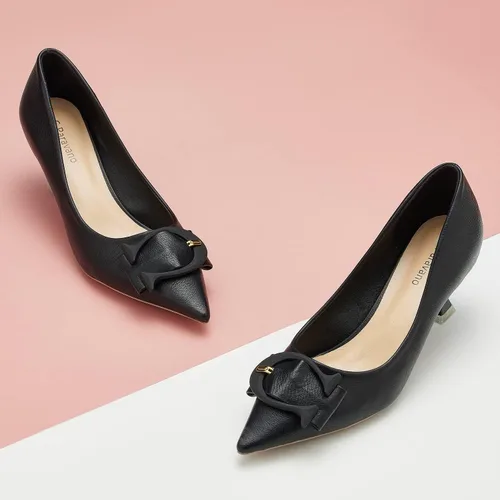 Vista 3 de C.Paravano Zapatos de tacón bajo para mujer Zapatos de tacón bajo para mujer Zapatos de tacón de diseñador para mujer Tacones de gatito