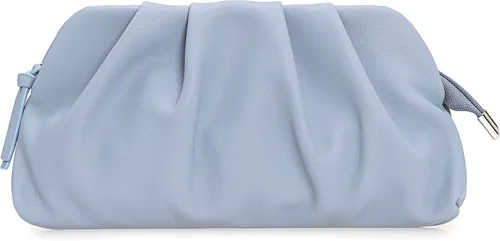 Vista 10 de CHARMING TAILOR Bolso tipo sobre elegante de cuero vegano suave con pliegues de PU para mujer Soft PU leather