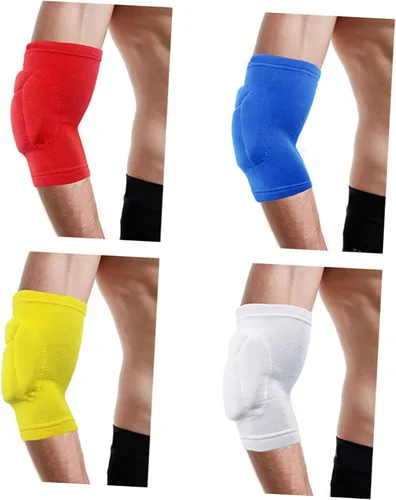 Vista 4 de Coderas acolchadas para deportes, 1 par de protectores de brazo de compresión transpirable y absorbente de golpes para baloncesto, voleibol