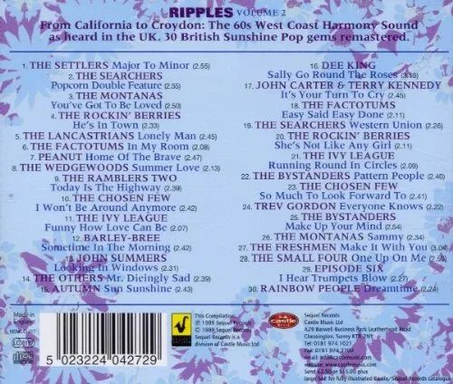 Vista 2 de Ripples Volume 2 Dreamtime (British Sunshine Pop)