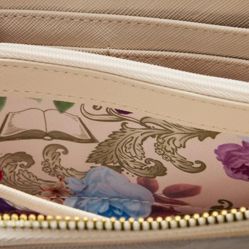 Vista 3 de Loungefly x Beauty and the Beast Belle - Cartera con grabado en relieve