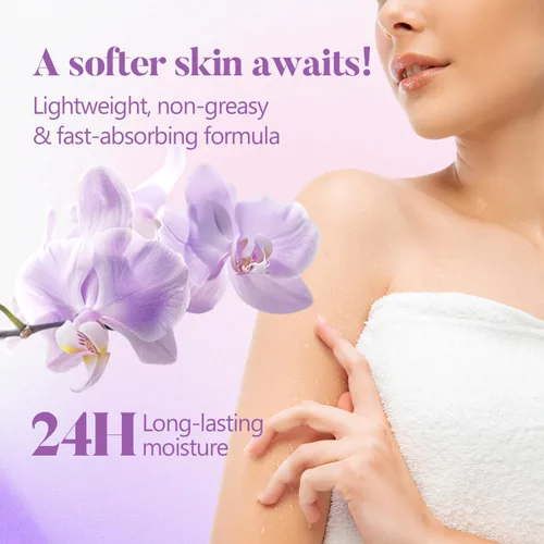 Vista 4 de Caja de regalo de spa para mujeres, 6 piezas perfumadas de lavanda y 5 piezas perfumadas de orquídea