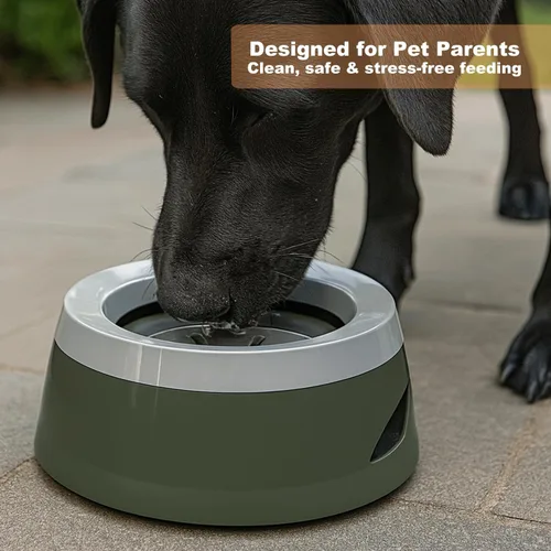 Vista 7 de Cuenco de agua para perros (25 onzas), cuenco de agua antiderrames para perros y gatos, dispensador de agua para viajes y hogar, sin salpicaduras