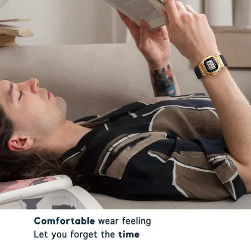 Vista 5 de YUINK Reloj deportivo digital para hombre y mujer resistente al agua con cronómetro alarma