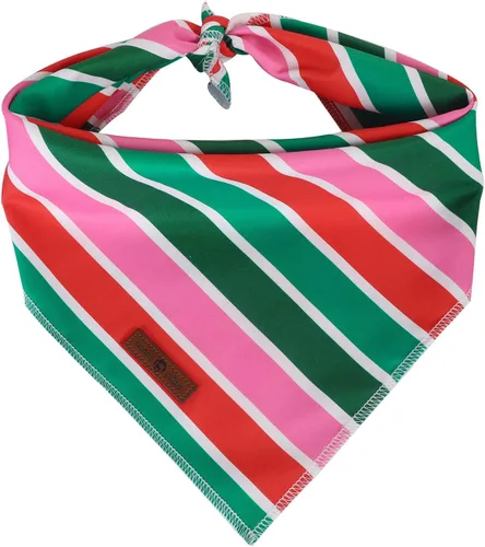 Vista 26 de Lionet Paws Bandana de Acción de Gracias para perro, lavable, de algodón, pañuelo triangular, pañuelo de pavo para perros pequeños, medianos