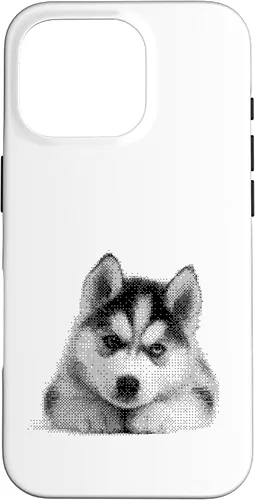 Vista 20 de Cute Siberian Husky for Dog Mom and Paw Parents Case for iPhone 16