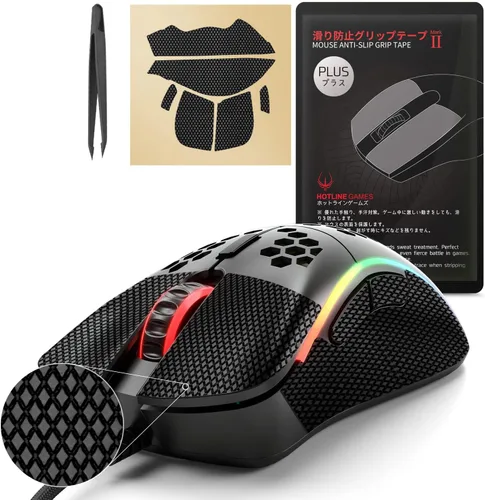 Vista 11 de HOTLINEGAMES Cinta de agarre antideslizante para mouse 2.0 Plus compatible con Logitech G Pro X2 Superstrike Lightspeed, G Pro X Superlight 2