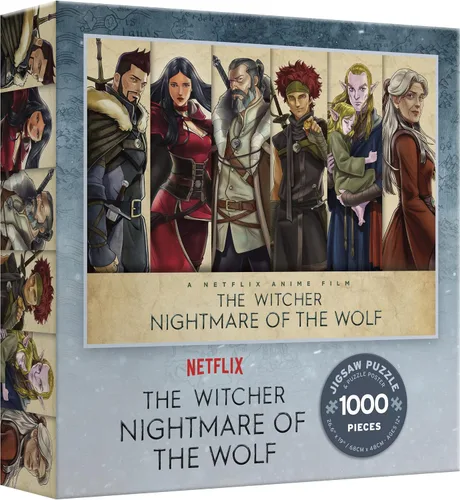 Vista 3 de Ceaco - Netflix - The Witcher - Witcher Woods Animation - Rompecabezas de 1000 piezas
