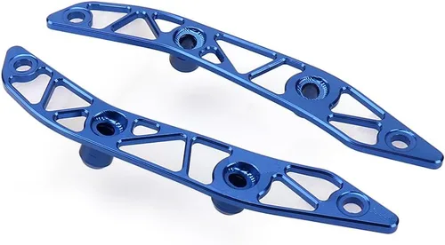 Vista 9 de Accesorios de motocicleta para Yamaha X-MAX 300 (2017-2022) Parabrisas delantero de motocicleta, accesorios de aluminio, hoja decorativa, protector