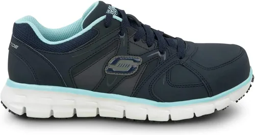 Vista 3 de Skechers Work Jackie - Mujer azul marino Aqua, punta de aleación de aluminio, EH, atlética