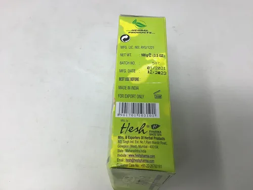 Vista 4 de Polvo para el pelo Hesh Pharma Amla, polvo de 3.5 oz