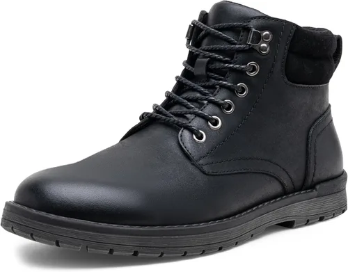 Vista 31 de Vostey - Botas tobilleras con cordones (Chukka), de senderismo, impermeables y estilo informal para hombre