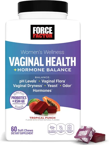 Vista 10 de Suplemento de calostro impresionante Force Factor, bayas y crema, 60 masticables suaves Bovine Colostrum with Biotin, Grass-Fed, Antibiotic-Free