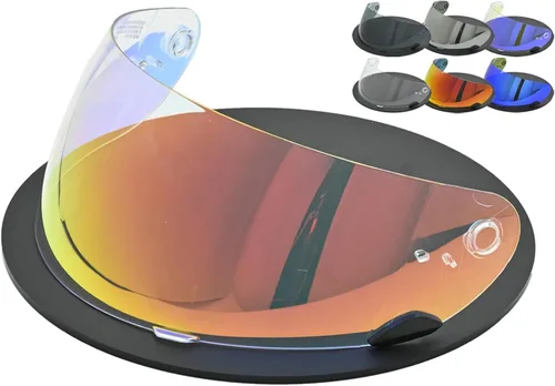 Vista 11 de Visor de Repuesto para Casco de Moto, Protector de Visera para Casco Star RS-1 Vortex Qualifier Revolver, Accesorios Universales
