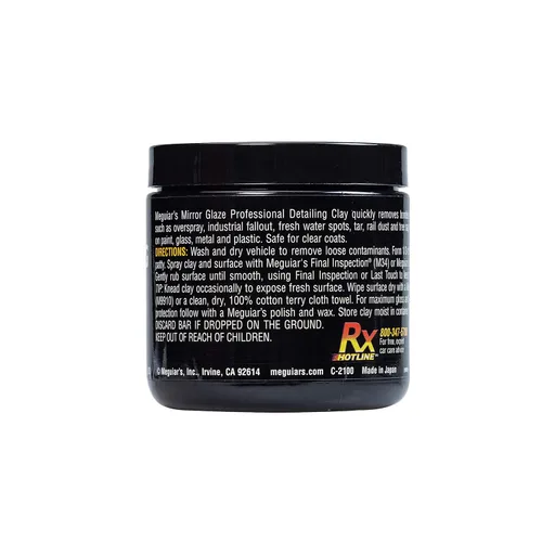 Vista 3 de Meguiar's - Juego de arcilla de restauración de faros de coche