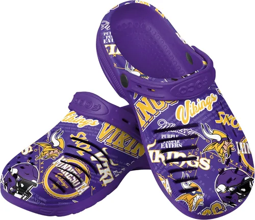 Vista 19 de FOCO Arizona Cardinals NFL Mens Historic Print Clog with Strap