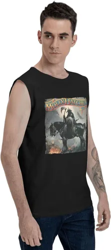 Vista 2 de Men Muscle Quick Dry Tank Top Sleeveless Shirts Undershirts for Gym Runing