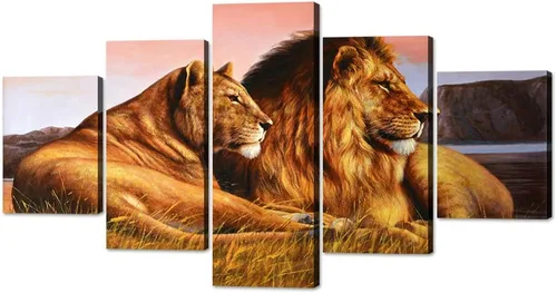 Vista 66 de 5 piezas de pintura sobre lienzo ardiente de fénix dibujado en estilo heráldico fuego fénix arte de pared vintage impresiones obras de arte arte