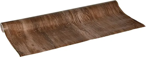 Vista 3 de d-c-fix 346-0478-2PK - Película autoadhesiva decorativa, madera rústica, rollo de 17 x 78 pulgadas, paquete de 2