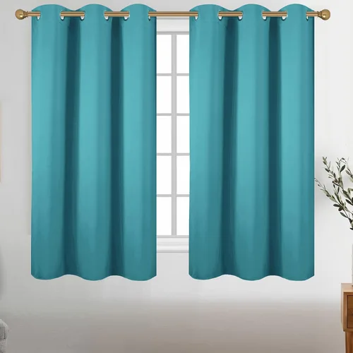 Vista 65 de Diraysid Cortinas opacas beige con ojales para dormitorio, con aislamiento térmico, cortinas de oscurecimiento de habitación, 38 x 54 pulgadas, 2