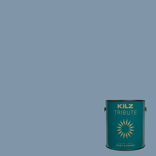 Vista 69 de KILZ TRIBUTE Pintura e Imprimación, Interior, Muestra de Color, Almost Aqua, 8 Onzas