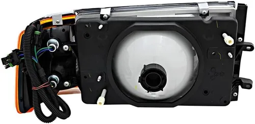 Vista 4 de Para Volvo Wiaes/Wia Integral Aero Sleeper Faro 1988 1989 1990 1991 1992 1993 1994 1995 1996 1997 Reemplazo del conjunto del faro delantero del lado
