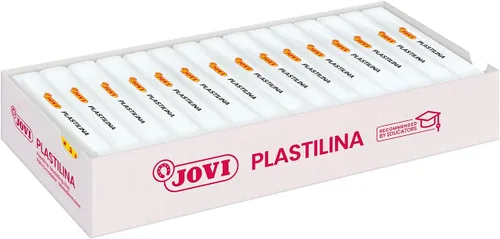Vista 8 de Jovi - Paquete de plastilina, masa reutilizable que nunca se seca, 15 barras de 5.29 onzas cada una en color negro, total de 5 libras, no tóxica