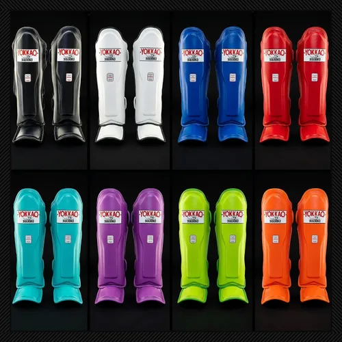 Vista 8 de YOKKAO Espinilleras Matrix Muay Thai Kickboxing MMA con rodilleras