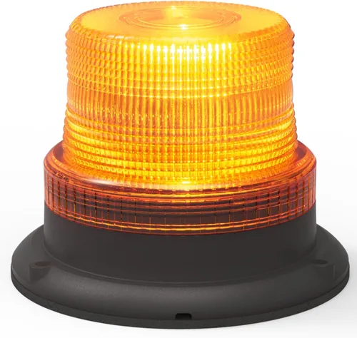 Vista 2 de Ecco Luz 6465A, SAE Clase III, montaje de 3 pernos, ámbar