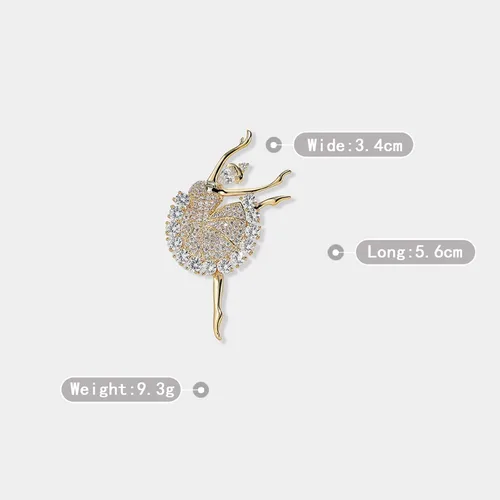 Vista 8 de Elegantes Broches de Perla Floral de Diseño Broches de Joyería de Disfraz Para Mujer Moda Regalo de Navidad