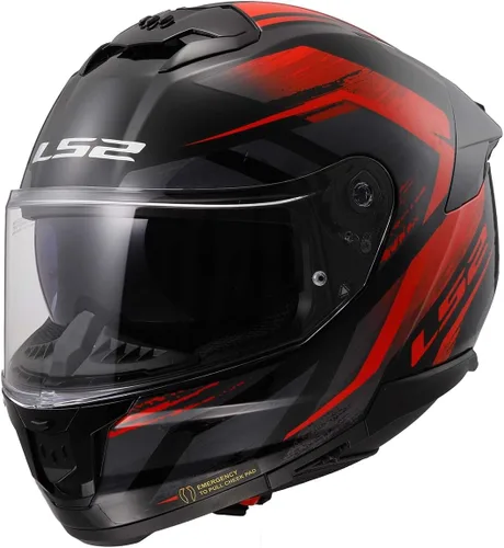 Vista 6 de LS2 Helmets Stream II - Casco integral para motocicleta con protector solar