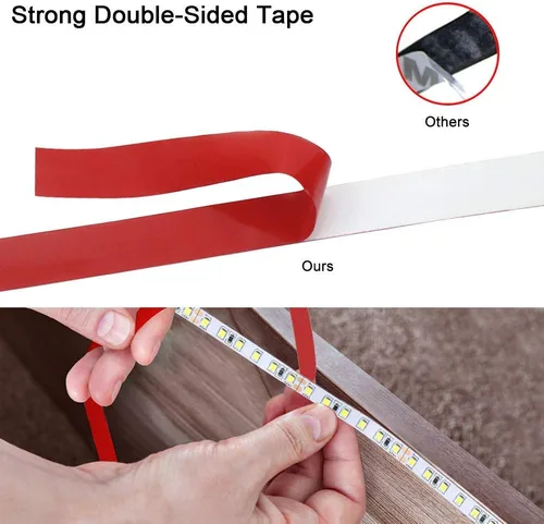 Vista 5 de ALITOVE Tiras de Luces LED Blancas Luz de Día 6000K 32.8ft 1200LEDs 2835SMD 24V 120W 21600LM Ultra-brillantes Luces LED Flexibles en Cuerda