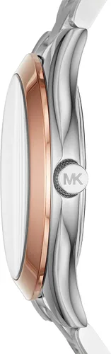 Vista 2 de Michael Kors Slim Runway Reloj de acero inoxidable