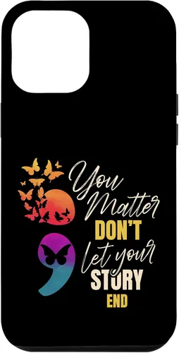 Vista 26 de Semicolon Mental Health Awareness Prevention Case for iPhone 17