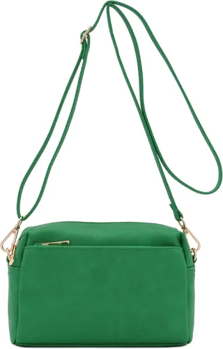 Vista 67 de FashionPuzzle Triple Zip Small Crossbody Bag