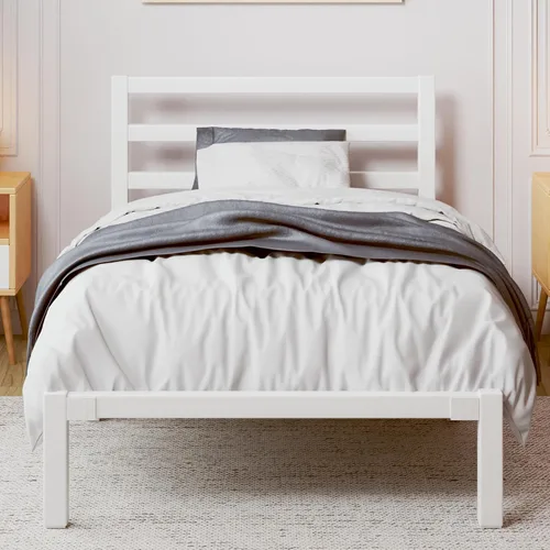 Vista 10 de LoVinson Armazón de Cama Tamaño King, Armazón de Cama Plataforma de Servicio Pesado con Base de Metal Fuerte, Almacenamiento Debajo de la Cama, Base