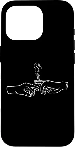 Vista 20 de Funda de regalo para iPhone 16 Pass The Joint Weed Smoker Hand Stoner Marihuana