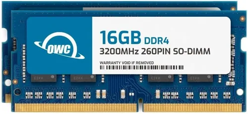 Vista 7 de OWC Memoria RAM de 16 GB (2 x 8 GB) DDR4 3200 MHz no ECC SODIMM de 260
