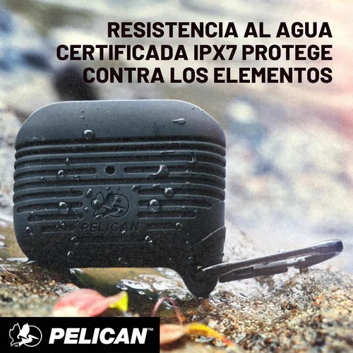 Vista 2 de Pelican Protector Series - Funda para AirPods Pro 3 con mosquetón