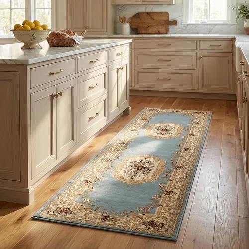 Vista 61 de Unique Loom Versailles Collection - Alfombra tradicional clásica con motivo floral, colección Versailles