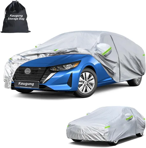 Vista 125 de Kaugung Funda para Coche de Ajuste Personalizado BMW Serie 3 E30 (1982-1994), 7 Capas Resistente al Viento Todo Clima Impermeable Cubierta Exterior