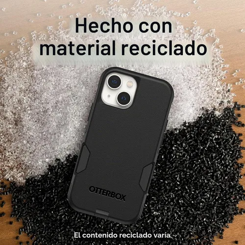 Vista 5 de OtterBox Funda para iPhone 13 mini y iPhone 12 mini Commuter Series, color negro, delgada y resistente, apta para bolsillo, con protección de puerto