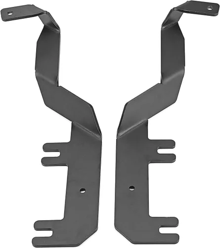Vista 7 de WSays Soportes de montaje de luz LED de zanja de bisagra de capó superior compatibles con Ford F250/F350/F450/F550 Super Duty 2017-2022 No