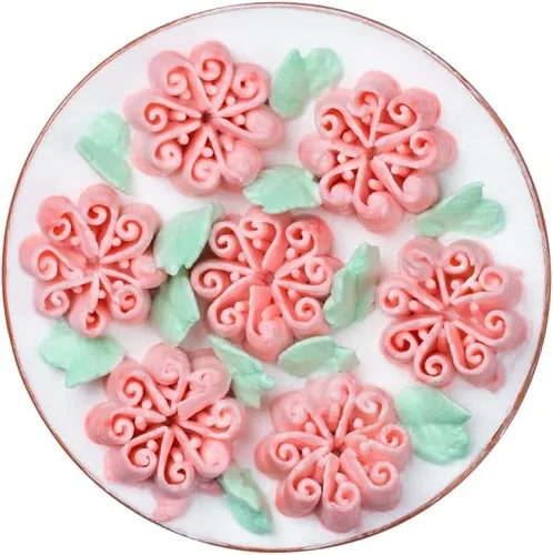 Vista 28 de Restaurantware Pastry Tek - Punta de tubería rusa, 1 punta para decoración de pastel de rosas, punta de decoración de acero inoxidable #9 resistente