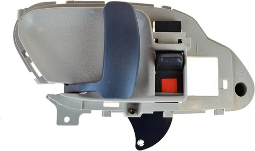 Vista 116 de TRQ Manija Interior de Puerta del Lado del Pasajero Negra Compatible con Ford Bronco 1987-1996 F-150 1987-1997 F-250 1997 F-250 HD F-350