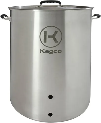 Vista 3 de Kegco 3PXBK30-P2 - Hervidor de cerveza (30 galones, acero inoxidable)