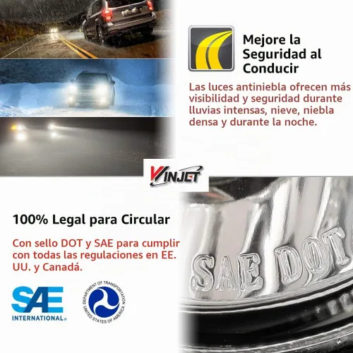 Vista 3 de Faros antiniebla: transparentes (kit de cableado y bisel incluidos) para Toyota Tundra 07-12
